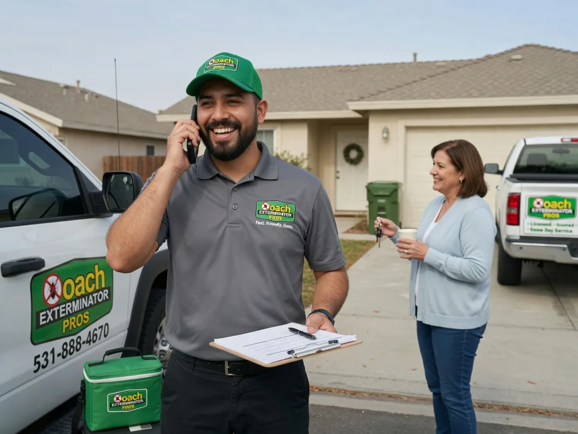 Pest Control Roach Exterminator Haddock, GA FAQs